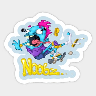 Noobs Sticker